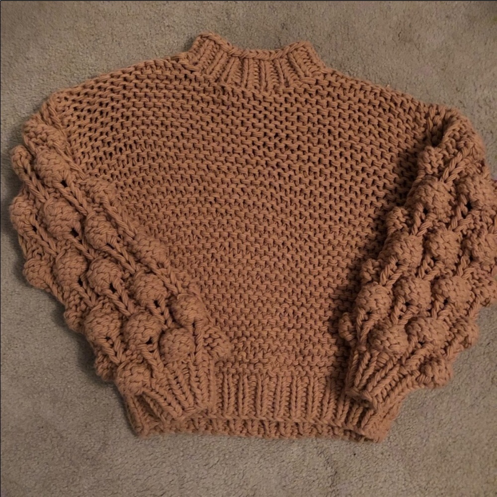Goodnight macaroon Pom Pom sweater